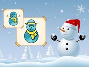 Happy Snowman Coloring Game Online