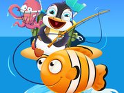 Baby Penguin Fishing Game Online