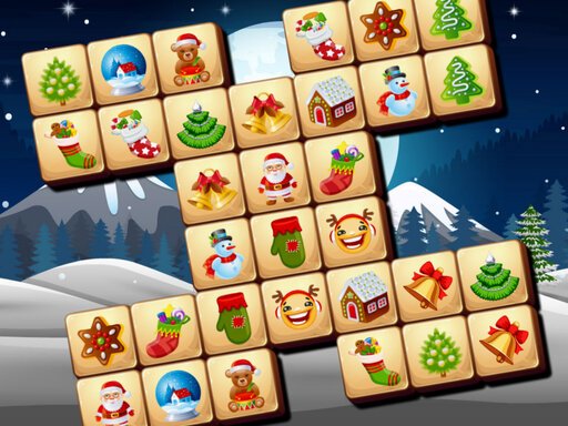 Christmas Mahjong Game