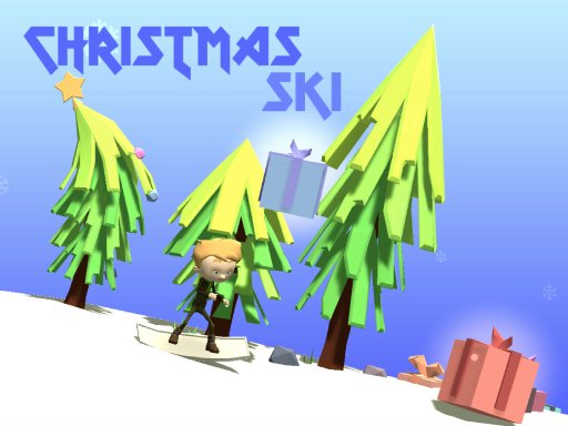 Christmas Ski Game