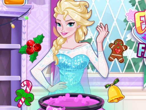 Elsa's Spell Factory Game