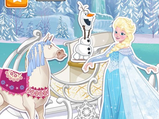 Elsa's Winter Sleigh Game