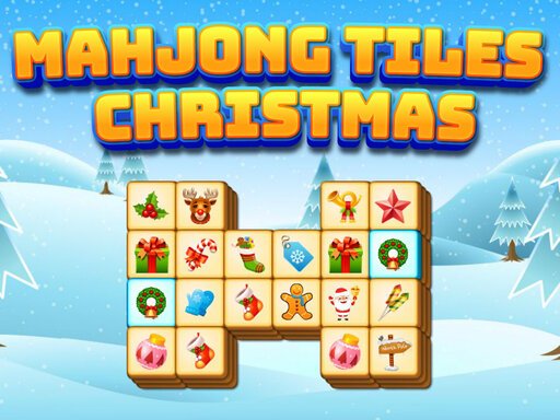 Mahjong Tiles Christmas Game