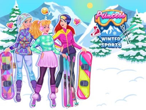 Princess Winter Sports Game