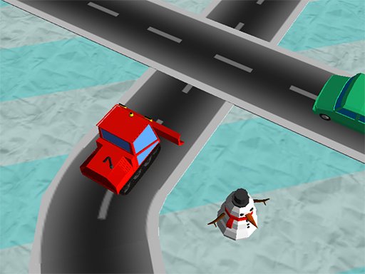 Traffic Run Christmas Game