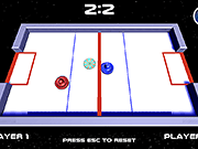 Space Air Hockey Game